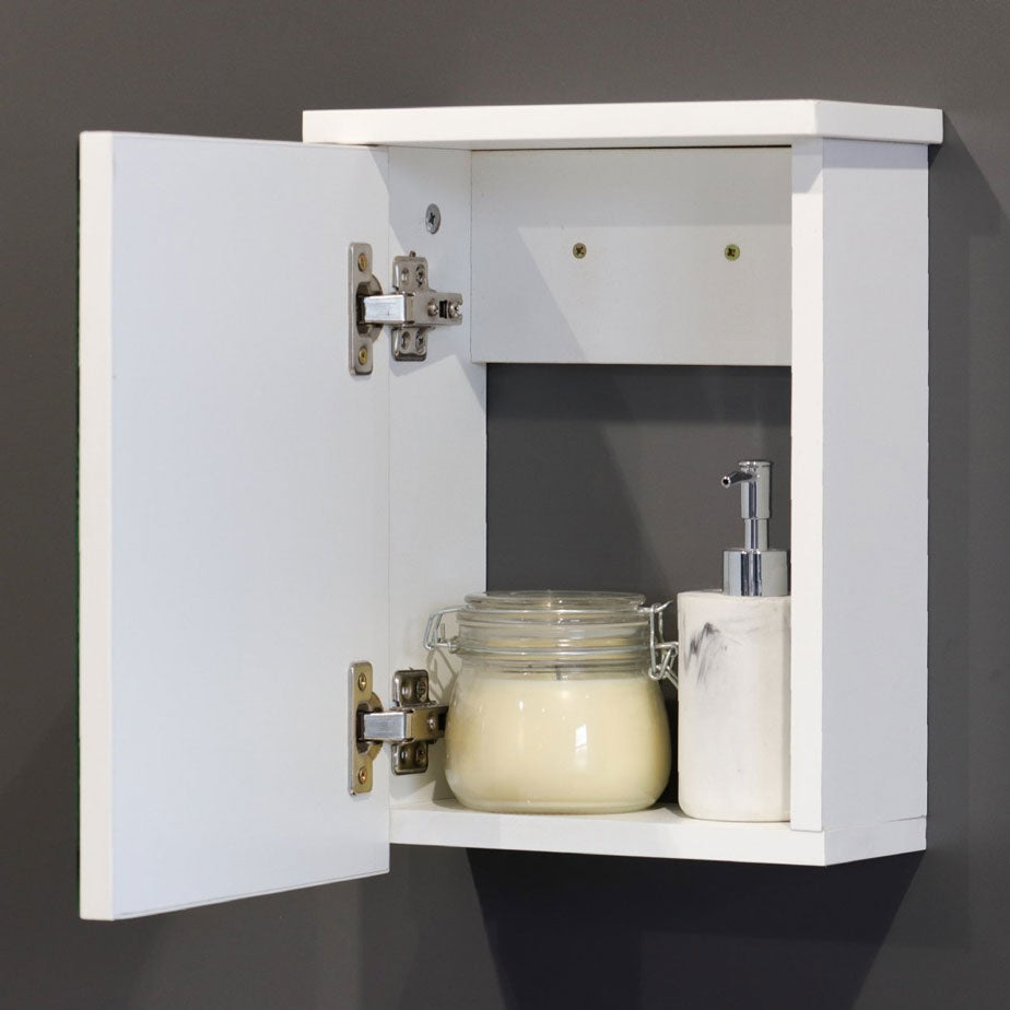 Denver Furniture | Bathroom Mirror Cabinet - Medicine Cabinet | White