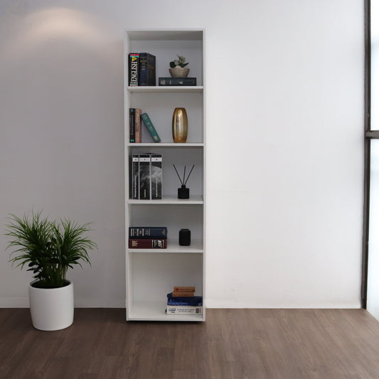 Denver 5 Shelves Open Storage | White