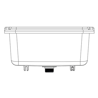 Contractors Wash Trough | Vandal Resistant | White